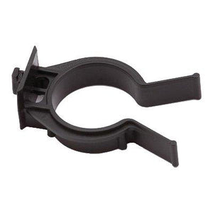 GANCIO PIEDINO MOBILI ABS - NERO FISSAGGIO A ZOCCOLO MM 28- 50 pezzi