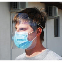 VISIERA PROTETTIVA VISION - PET TRASPARENTE CM 22X31- 5 pezzi