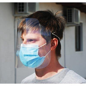 VISIERA PROTETTIVA VISION - PET TRASPARENTE CM 22X31- 5 pezzi