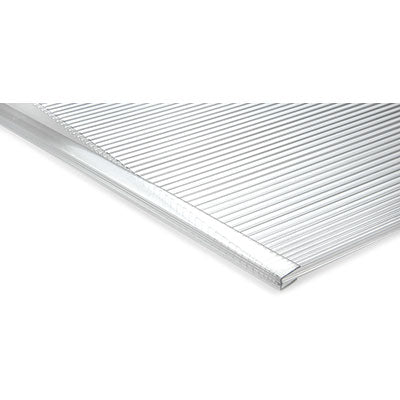 PROFILO TERMINALE U LASTRA ALVEOLARE - POLICARBONATO TRASPARENTE H.CM 200 S.MM 10- 10 pezzi