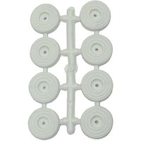 GOMMINO SOTTOSEDIA PRONTY - BIANCO D.MM 25 + VITE CF=PZ 8- 12 confezioni