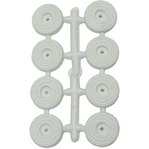 GOMMINO SOTTOSEDIA PRONTY - BIANCO D.MM 25 + VITE CF=PZ 8- 12 confezioni