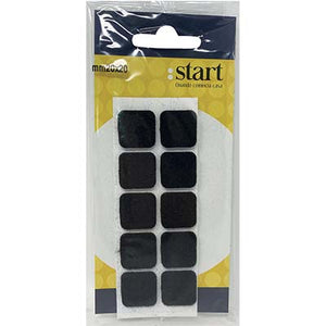 FELTRINO ADESIVO QUADRO - NOCE MM 50X100 CF=PZ 1- 25 confezioni