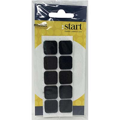 FELTRINO ADESIVO QUADRO - NOCE MM 50X100 CF=PZ 1- 25 confezioni