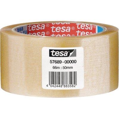 NASTRO IMBALLO TRASPARENTE SILENT PP 57689 TESA - PPL MM 50 ML 66- 36 pezzi