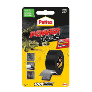 NASTRO ALTA RESISTENZA POWER TAPE PATTEX - NERO MM 50 ML  5- 3 pezzi