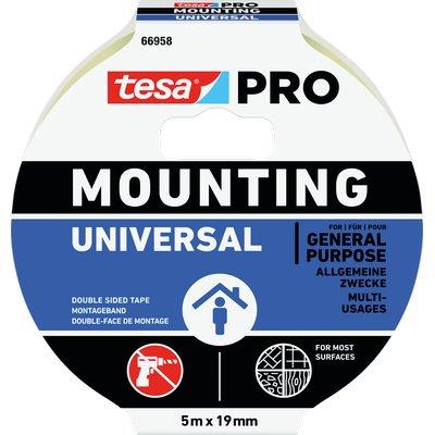 NASTRO BIADESIVO UNIVERSALE MOUNTING 66958 TESA - MM 19 ML 5- 8 pezzi
