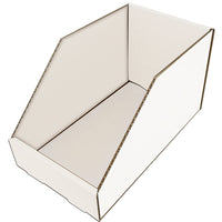 CONTENITORE BOCCA LUPO CARTONE - BIANCO IDROREPELLENTE MM 200X350 H.MM 200- 10 pezzi