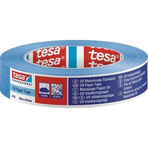 NASTRO CARTA ESTERNI BLU 4435 TESA - MM 25 ML 50- 12 pezzi
