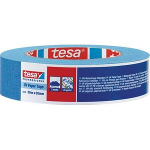 NASTRO CARTA ESTERNI BLU 4435 TESA - MM 38 ML 50- 8 pezzi