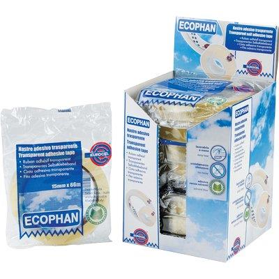 NASTRO ADESIVO TRASPARENTE CASA EXPO EUROCEL - PPL MM 15 ML 66 CF=PZ 10- 1 confezioni