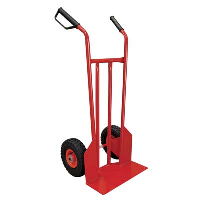 BRAVETTA CARRELLO PORTASACCO FORTE WORKIT  PNEUM. MM 255X75 D.METALLO F.MM 20 CM 109X47
