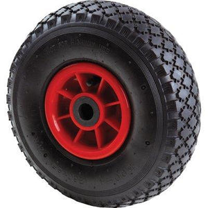 RUOTA PNEUMATICA X BRAVETTA MOZZO CENTRATO HAND  3.00X4 DISCO PLT MOZZO MM 75 F.MM 20 + PFU