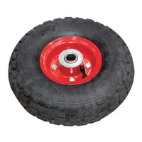 RUOTA PNEUMATICA X BRAVETTA MOZZO CENTRATO HAND  3,50X4 DISCO MET MOZZO MM 70 F.MM 20 + PFU