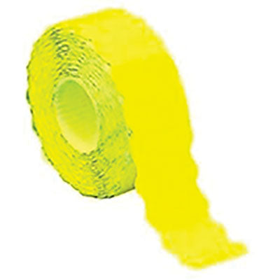 ETICHETTA X PREZZATRICE SWING 821 RO-MA - GIALLO FLUO MM 21X12 CF=RO 50- 1 confezioni