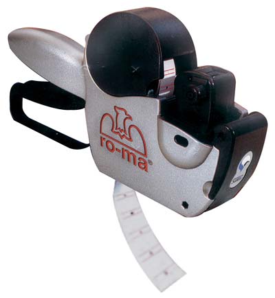 PREZZATRICE SWING 821 ROMA  8 CARATTERI 1 LINEA