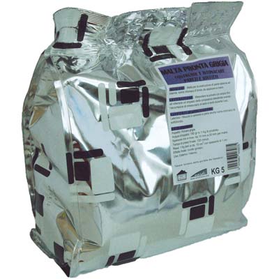 INTONACO PRONTO GRIGIO BRIKO LINE - KG 5- 5 pezzi