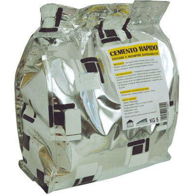 CEMENTO GRIGIO PRESA RAPIDA BRIKO LINE - KG 5- 5 pezzi
