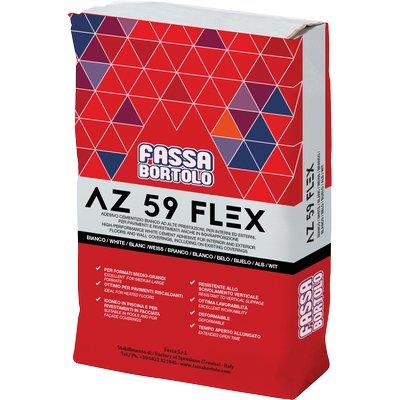 COLLANTE MAIOLICHE POLVERE AZ 59 FLEX FASSA - BIANCO KG 5- 5 pezzi