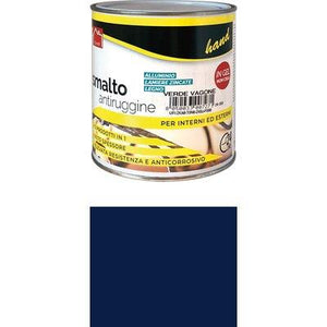 SMALTO ANTIRUGGINE HAND - BLU ML 750- 6 pezzi