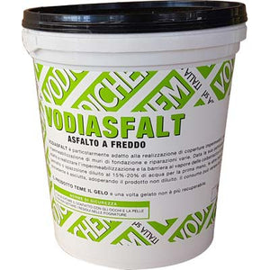 ASFALTO A FREDDO VODIASFALT VODICHEM - KG  1- 9 pezzi