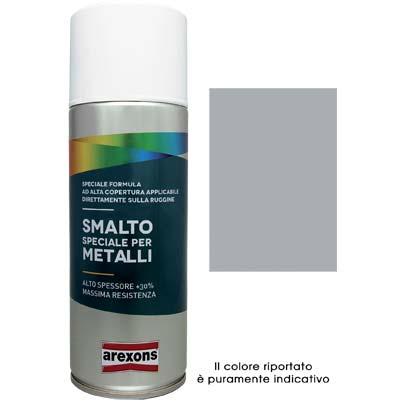 SMALTO SPRAY SPECIALE CERCHI AUTO AREXONS - ALLUMINIO ML 400- 6 pezzi