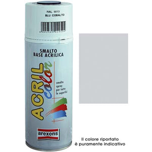 SMALTO SPRAY ACRIL COLOR AREXONS - GRIGIO CHIARO RAL 7035 ML 400- 6 pezzi