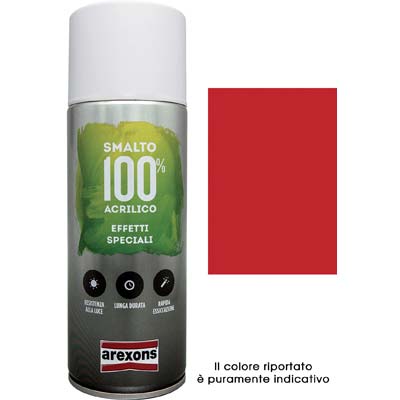 SMALTO SPRAY 100% ACRILICO FLUORESCENTE AREXONS - FUCSIA ML 400- 6 pezzi