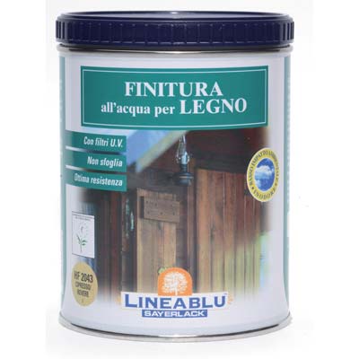 FINITURA ACQUA LINEABLU SAYERLACK  HF2010 TRASPARENTE OPACO ML 750