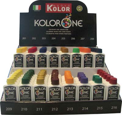 ESPOSITORE VUOTO COLORANTE KOLORONE  16 POSTI