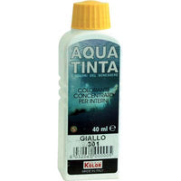 COLORANTE ACQUA AQUATINTA - 301 GIALLO ML 40- 10 pezzi