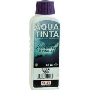 COLORANTE ACQUA AQUATINTA - 309 LILLA ML 40- 10 pezzi