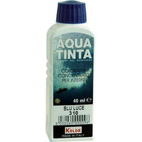 COLORANTE ACQUA AQUATINTA - 310 BLU LUCE ML 40- 10 pezzi