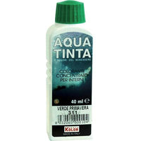 COLORANTE ACQUA AQUATINTA - 311 VERDE PRIMAVERA ML 40- 10 pezzi