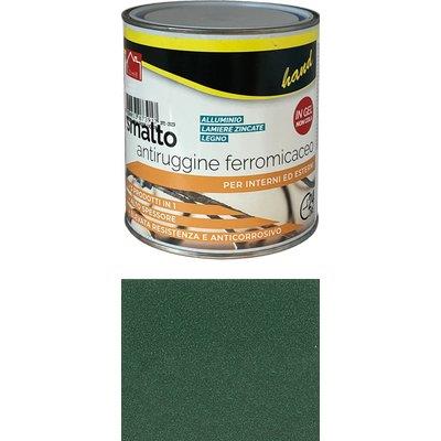 SMALTO ANTIRUGGINE FERROMICACEO HAND - VERDE ML 750- 6 pezzi