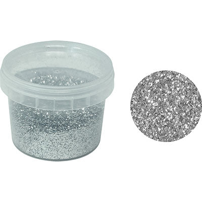 GLITTER X IDROPITTURE - ARGENTO ML 80- 6 pezzi