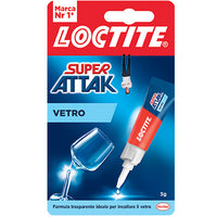 LOCTITE ATTAK VETRO - GR 3 CF=PZ 24- 1 confezioni