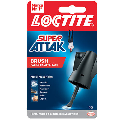 LOCTITE ATTAK EASY BRUSH - GR 5 CF=PZ 12- 1 confezioni