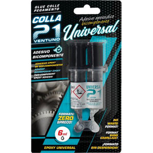 COLLA 21 UNIVERSALE BICOMPONENTE - ML 6- 3 pezzi