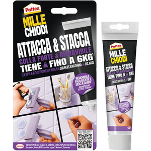 PATTEX MILLECHIODI ATTACCA E STACCA - GR 44- 12 pezzi