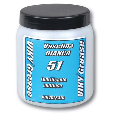 GRASSO VASELINA BIANCA 51 VIKY GREASE - GR 100- 6 pezzi