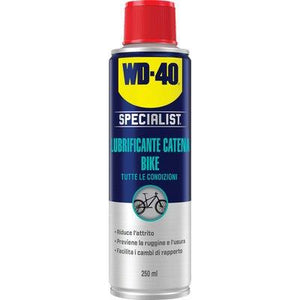 LUBRIFICANTE CATENA BIKE SPRAY WD-40 - ML 250- 12 pezzi