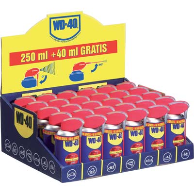 LUBRIFICANTE SPRAY WD-40 PROFESSIONALE - ML 250+40 GRATIS- 30 pezzi