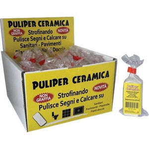 PIETRA RIMUOVI CALCARE CERAMICA PULIPER - SANITARI- 12 pezzi