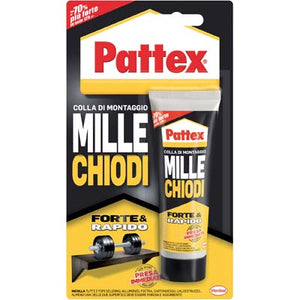 PATTEX MILLECHIODI FORTE E RAPIDO - GR 100- 4 pezzi