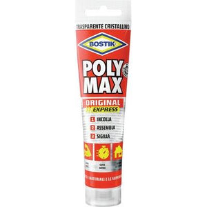 BOSTIK POLYMAX ORIGINAL EXPRESS - TRASPARENTE GR 115- 2 pezzi