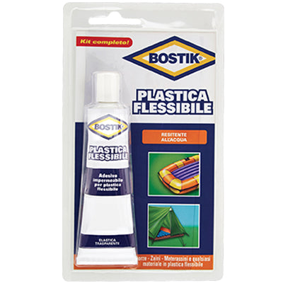 BOSTIK PLASTICA FLESSIBILE - GR 50- 3 pezzi
