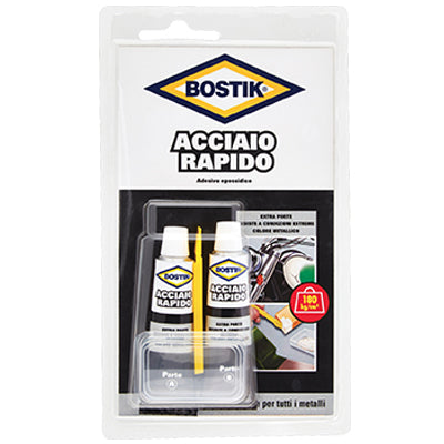 BOSTIK ACCIAIO RAPIDO - ML 30- 4 pezzi