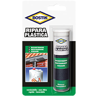 BOSTIK RIPARA PLASTICA - GR 56- 3 pezzi