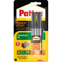 PATTEX POWER EPOXY SALDATUTTO MIX SIRINGA - GR 28- 3 pezzi